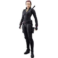 万代（BANDAI) SHF 漫威复仇者联盟4终局之战 钢铁侠MK85模型玩具 15CM 黑寡妇