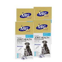 英国MAG 关节生黄金版 宠物狗狗关节消炎药关节灵片 4盒装（1疗程240片）