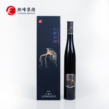 熙峰人参冰酒三星 稀有皂苷Rg3国家发明专利技术 冰葡萄甜酒 人参酒 礼盒装