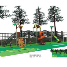 定制户外爬网幼儿园大型异形钻网儿童拓展攀爬笼钻洞组合游乐设备 小博士组合钻网1380*400*380cm 高端网