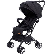COOLKIDS 日本婴儿推车超轻便可折叠 溜娃神器儿童推车 可坐可躺高景观可上飞机 手推车 Z6 BK 炫酷黑