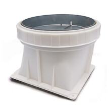 美的抽油烟机止回阀CXW-200-TT9030-GR TT9077-GRA DT309排烟管座 白色止回阀