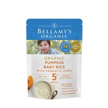 国际	
Bellamy's 【保税区发货】 贝拉米米粉 有机婴幼儿辅食高铁米粉 5+ 5个月以上 有机南瓜米糊125g