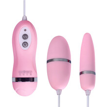 OMYSKY遥控跳蛋女用防水变频震动自慰器静音充成人情趣性用品夫妻房事秒高潮下体刺激AV棒 双跳蛋粉红色7号电池款