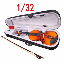 进口欧料成人入门小提琴初学者大学生儿童学习实木纯手工级 1/32小提琴国产正常款