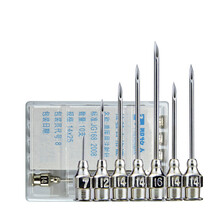 厂家直销 兽用针头 猪牛羊动物注射针头 304不锈钢针头 兽医兽用针管 不锈钢款12*20号10支