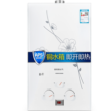 吉美斯顿（Meisdun）家电燃气热水器 家用 智能恒温强排式热水器 6升（铜水箱）不带数显 上门安装（天然气）