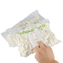 乳胶一次性手指套无菌防静电电子工业美容美甲纹绣指套手套用品 800手指套