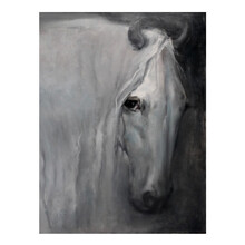 现代简约自龙签名版画——《梦落梵间--1》沙发背景墙装饰画挂画 画芯尺寸 40×55cm