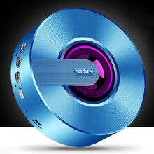 乾越无线蓝牙音箱大音量手机迷你便携式随身户外小型钢炮家用音响车载超重低音炮微信收钱收款语音播报提示器 梦幻蓝*旗舰版