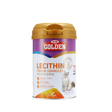 【多买优惠】谷登（GOLDEN）猫咪卵磷脂300g 鱼油美毛粉卵磷脂海藻粉猫咪宠物幼猫成猫亮毛软磷脂 鱼油卵磷脂300g(猫用美毛)