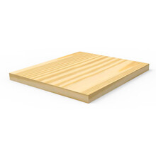 顶匠简约实木木板 置物架专用新西兰松木半方箱小木板 木板30*27*2