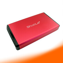 3.5寸sata单用台式机移动硬盘盒;型号;U35O-sata 红色