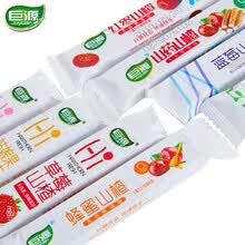 巨源山楂条山楂果脯蜜饯果干果丹皮 多种口味自选组合休闲零食送女友送老人送朋友400g*5袋 山药