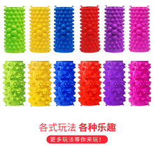 抖球游戏道具公鸡下蛋抖乒乓球幼儿园趣味亲子游戏团队年会节目 【普通超硬款】指压板*1颜色随机