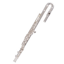 梵巢 西洋管弦乐器 16闭孔 白铜镀银 C调长笛 儿童成人通用加U型管 入门考级初学 FL-416