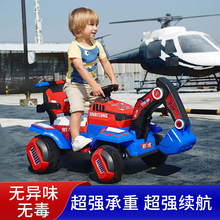 【全电动挖臂】儿童电动挖掘机挖挖机可坐可骑超大号挖土机推土机铲车模型宝宝男孩玩具车汽车学步工程车 全电动挖臂-蜘蛛侠-遥控板