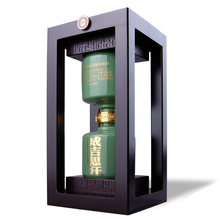 成吉思汗800绿色52度浓香型白酒500ml单瓶礼盒装高端收藏 草绿色