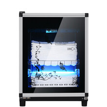 圣莫斯美容院毛巾消毒柜理发店工具塑料玩具酒店浴巾床单鞋子衣服内衣文件手机紫外线小型迷你商用大型消毒机 68升紫外线+臭氧