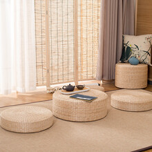 星光缘 蒲团坐垫打坐垫禅修垫拜佛垫子跪拜静坐禅垫太极瑜伽直径50厘米高度10厘米