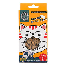 猫薄荷去毛球猫饼干90g小鱼饼干猫零食 鳕鱼