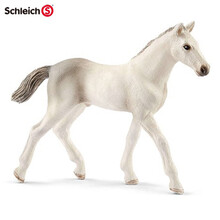 思乐schleich仿真动物马模型静态摆件野生动物园认知儿童玩具 荷尔斯泰因马仔13860