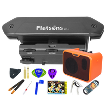 弗兰格FP-1 加震原声打板吉他拾音器 免开孔指弹演出直播木吉他民谣拾音器可充电 FP-1拾音器+好礼+MA-10A便携弹唱音箱