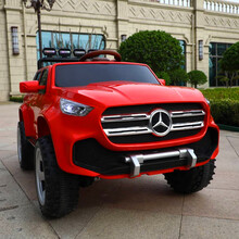 扭扭乐2020新款儿童电动车四轮汽车可坐大人四驱大双人座椅男孩女孩小孩玩具车 大红旗舰】摇摆双遥控四驱12V10A皮座【顺丰5礼