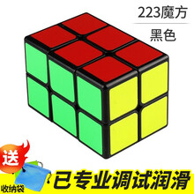 奇艺一阶魔方133魔方223魔方123魔方233魔方玩具男孩初学者减压魔方 奇艺223魔方黑色+网袋