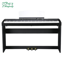 Ringway吟飞电钢琴RDP-35 88键重锤便携式智能数码电子钢琴演奏考级家用教学 RDP-35黑色电钢琴+三踏板木架+大礼包