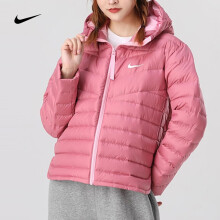 耐克（NIKE）棉服男装女装夏季新款时尚休闲短款外套舒适保暖棉袄防风连帽运动 CU5095-614/女款/羽绒服 L