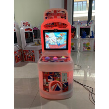 新款英伦迷你儿童游戏机投币游艺机射击游乐设备电玩疯狂赛车射水 迷你猜拳