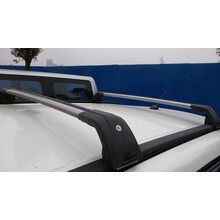 上汽大通g50行李架 汽车车载车顶货架行李框改装自行车固定架 G50开全景天窗专用横杆2条 免打孔