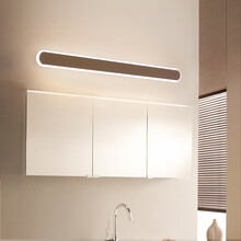 冠华照明（Ganva）LED镜前灯 浴室卫生间浴室镜柜灯化妆镜灯壁灯厨房橱柜灯防水防雾 中号60cm 白光