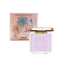 NOVO网红同款高光粉饼女初学者立体脸部提亮阴影修容鼻侧影神仙盒 3#鳞波人鱼紫