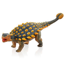 英国MOJO龙饭团仿真恐龙玩具马门溪龙霸王龙模型动物玩偶侏罗纪拼装涂绘 甲龙