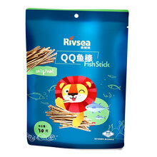 禾泱泱  宝宝零食 QQ鱼棒 非油炸 磨牙饼干  1包装30g 