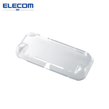 日本elecom宜丽客switch lite保护壳nintendo游戏机TPU透明保护套NSL防摔 switch lite用透明软壳