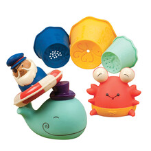 比乐B.Toys 户外沙滩玩具车男女孩儿童婴幼儿捕捞玩具沙滩海边戏水洗澡 洗澡时间套装-彩盒装