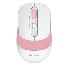 双飞燕（A4TECH） 笔记本台式机电脑无线鼠标(办公家用 光电游戏无线鼠标 USB静音鼠标 ) 双飞燕FG10无线鼠标（樱花粉）