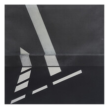 裴伟综合材料画——《What I saw 5》 装裱尺寸 54×54cm