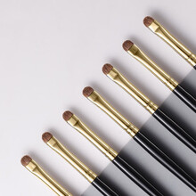 朗颜小号眼线刷小马毛迷你细节刷叠加眼影眼部眉头晕染刷下眼影眼尾压色遮瑕专业眼妆化妆刷美妆工具初学者 J33细节眼影刷 小马毛