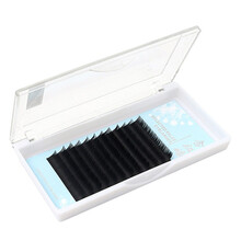 睫丝丹尼 超柔软嫁接睫毛仿水貂毛卷翘浓密哑光轻盈舒适种植假睫毛 0.10粗度 翘度-B 长度-10mm