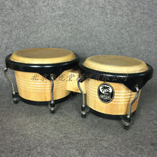 GANA 加纳 邦哥 Bongo邦戈鼓 手鼓 羊皮 奥尔夫乐器 7寸+9寸邦戈鼓