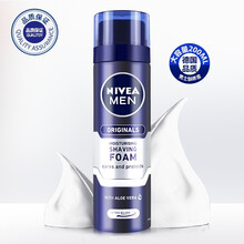 妮维雅男士刮胡泡 刮胡子软化胡须啫喱剃须膏电动刮胡泡须后乳泡沫补水保湿温和护理 一瓶装