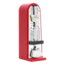 GLEAM格利姆 机械节拍器迷你便携钢琴考级专用 精准打拍器吉他小提琴古筝通用节奏器 迷你便携机械款-红色