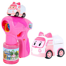 迪士尼电动泡泡枪米奇美澌嘉泡泡机五彩灯光炫酷音乐不漏水儿童户外戏水玩具吹泡泡相机六一儿童节礼物 安巴全自动泡泡枪+200ml补充液