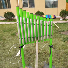 幼儿园打击乐器定制户外大型敲击乐公园商场儿童音乐钢管琴精英鼓 青色 62*18*120cm