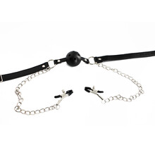 洛蔓希 SM另类玩具 男女用激情用具 情趣口塞乳夹 情侣游戏 成人用品