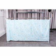 富俪姿宿舍床帘下铺上铺遮光帘学生 五星蓝【中度遮光】富俪姿蚊帐专用配件 单床帘【长1.9m高1m】【多买自动优惠】